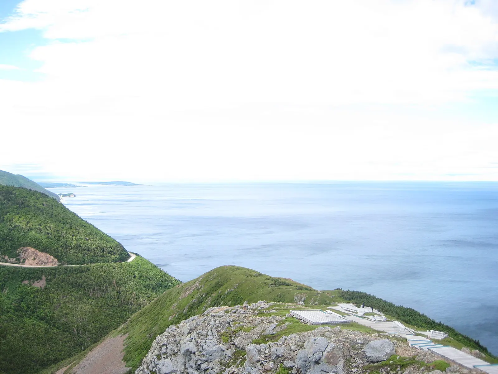 Boardwalk on the Skyline Trail in Cape Breton Highlands National Park