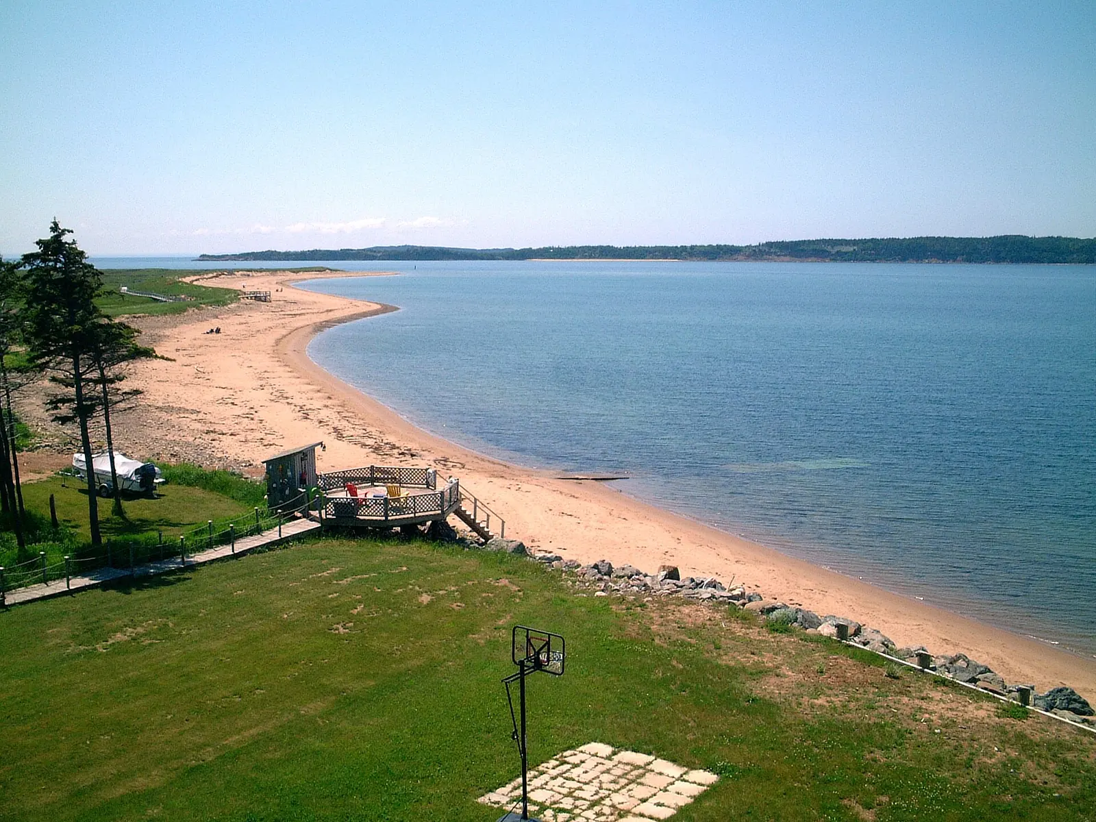 Beach at Port Hood on the Ceilidh Trail
